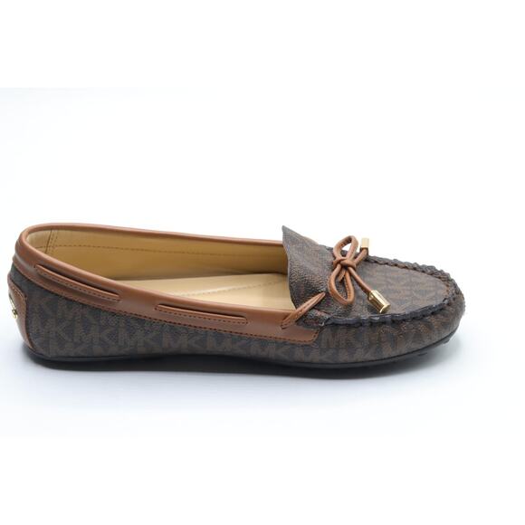 Michael Kors Women's Juliette Moc, Brown/Black, 7 - Picture 3 of 5